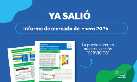 Informe de Mercado Lechero enero 2026
